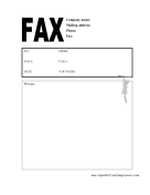Cat Fax Coversheet