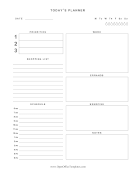 Comprehensive Daily Planner