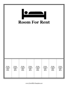 Room Rental Flyer