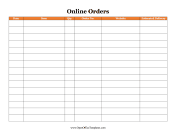 Active Orders Log