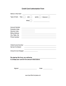 Credit Card Payment