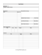 Detailed Day Planner