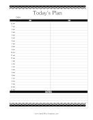 Half-Hour Daily Planner