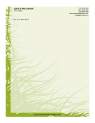 Lawn Letterhead