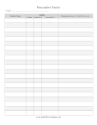 Multiple Patients Medication Tracker