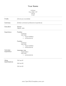 Parent Returning To Work Resume