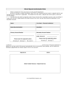 Payroll Direct Deposit