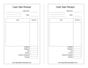 Sales Receipt