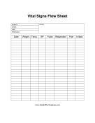 Vitals Record